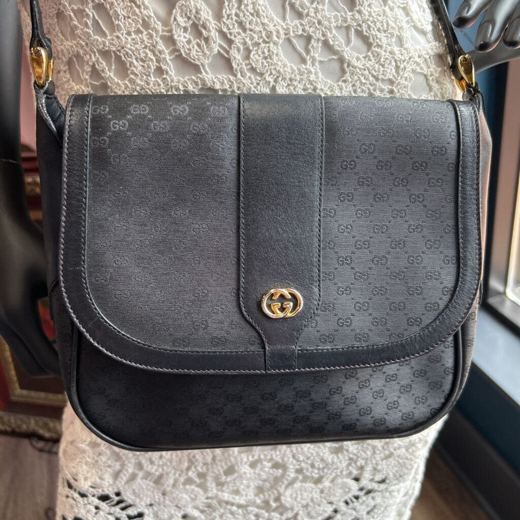 GUCCI VINTAGE MICRO GG SUPREME FLAP