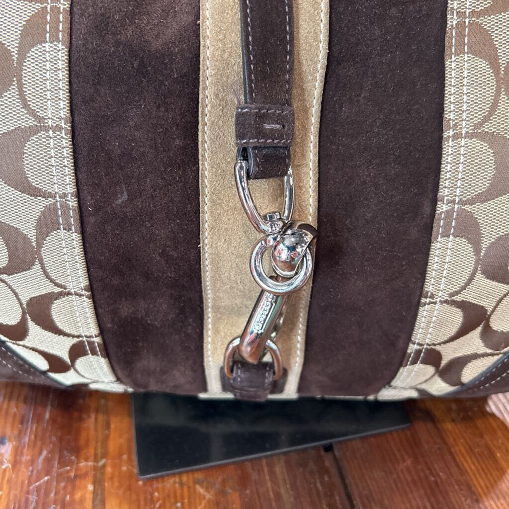 COACH HAMPTON SIGNATURE STRIPE