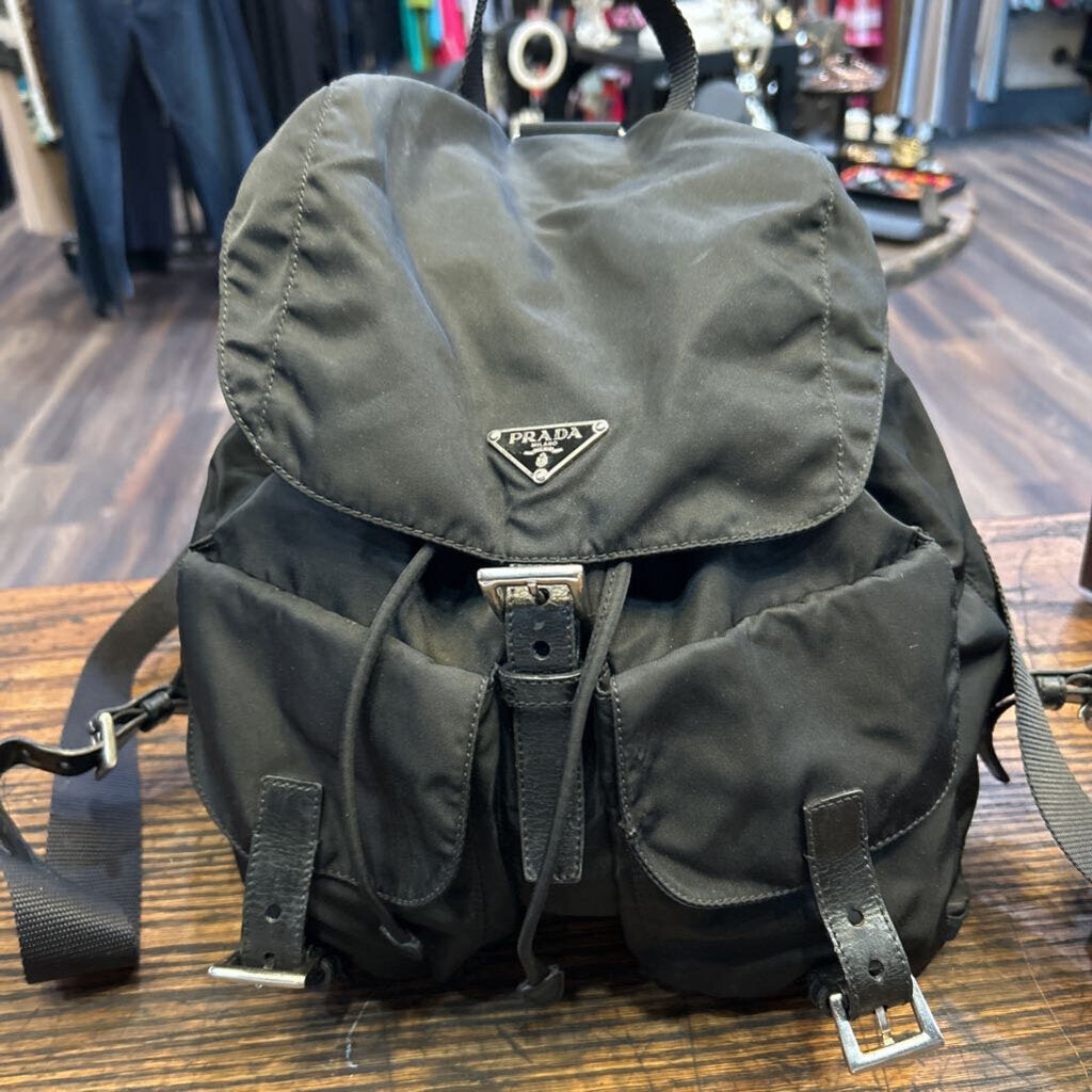 PRADA WOVEN NYLON BACKPACK
