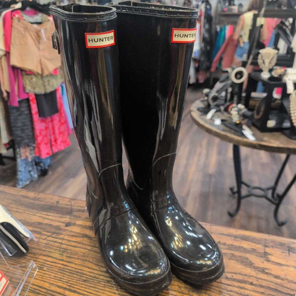 HUNTER ORIGINAL TALL GLOSS RAIN BOOT