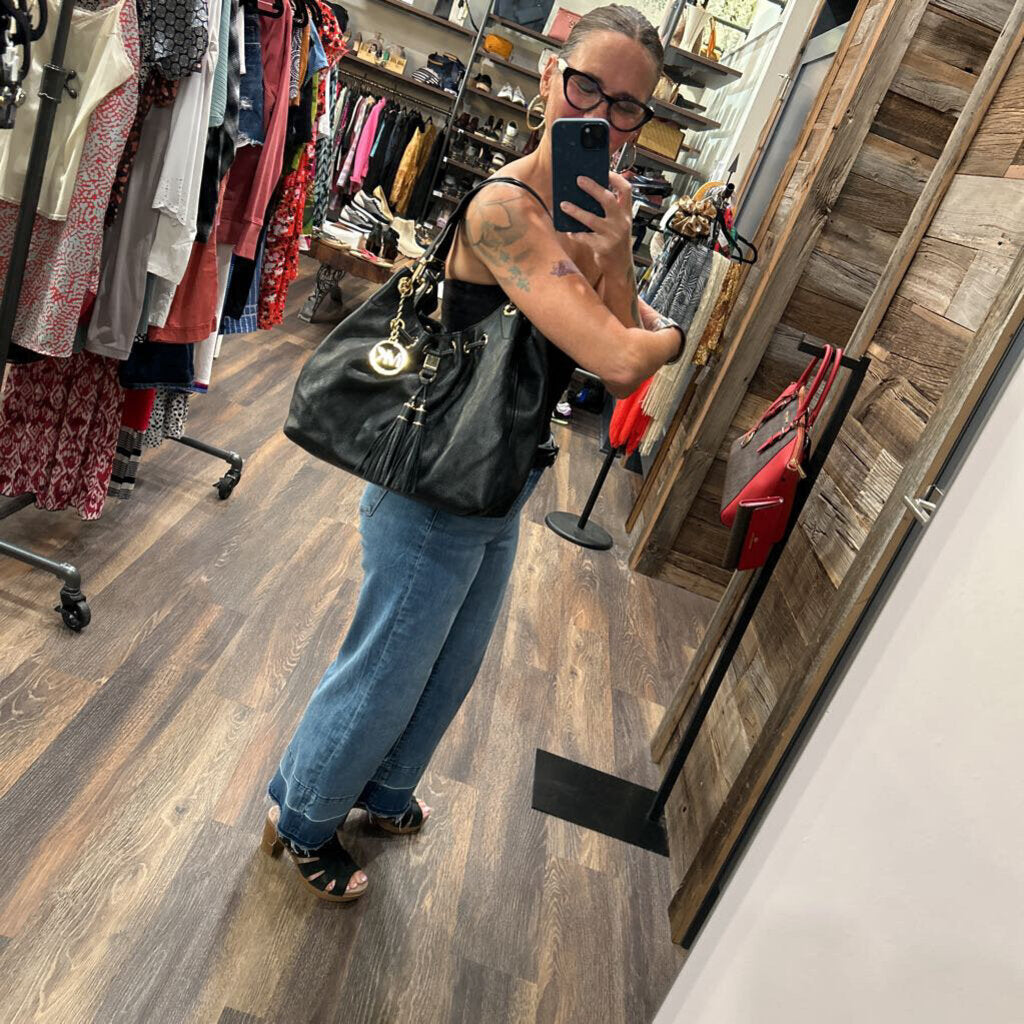 MICHAEL KORS CAMDEN DRAWSTRING HOBO SATCHEL