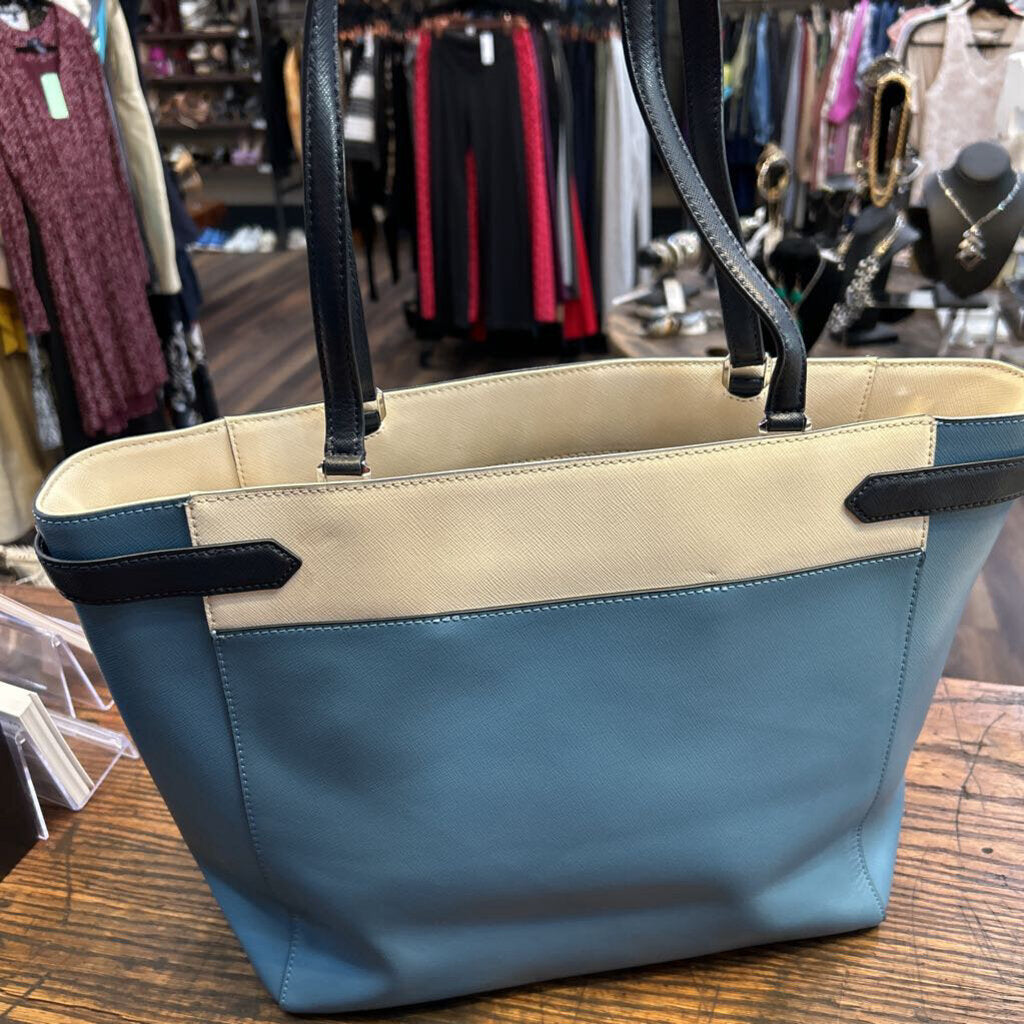 KATE SPADE STACI COLORBLOCK LAPTOP TOTE