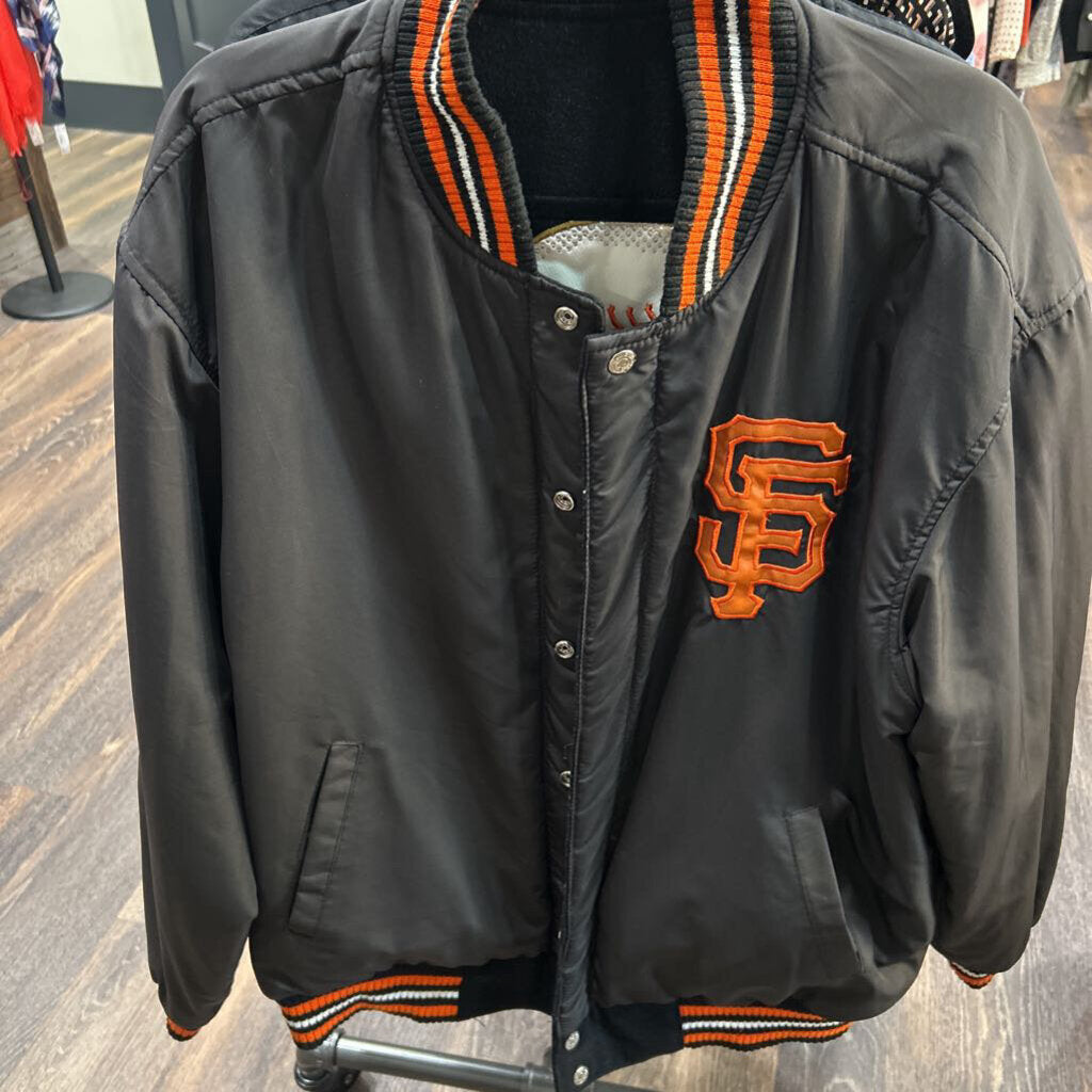 VINTAGE REVERSIBLE SAN FRANCISCO GIANTS BOMBER JACKET