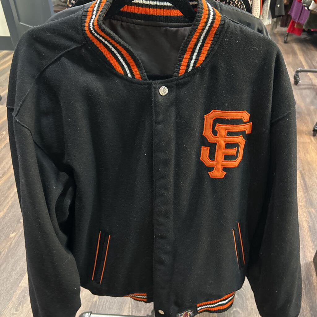 VINTAGE REVERSIBLE SAN FRANCISCO GIANTS BOMBER JACKET