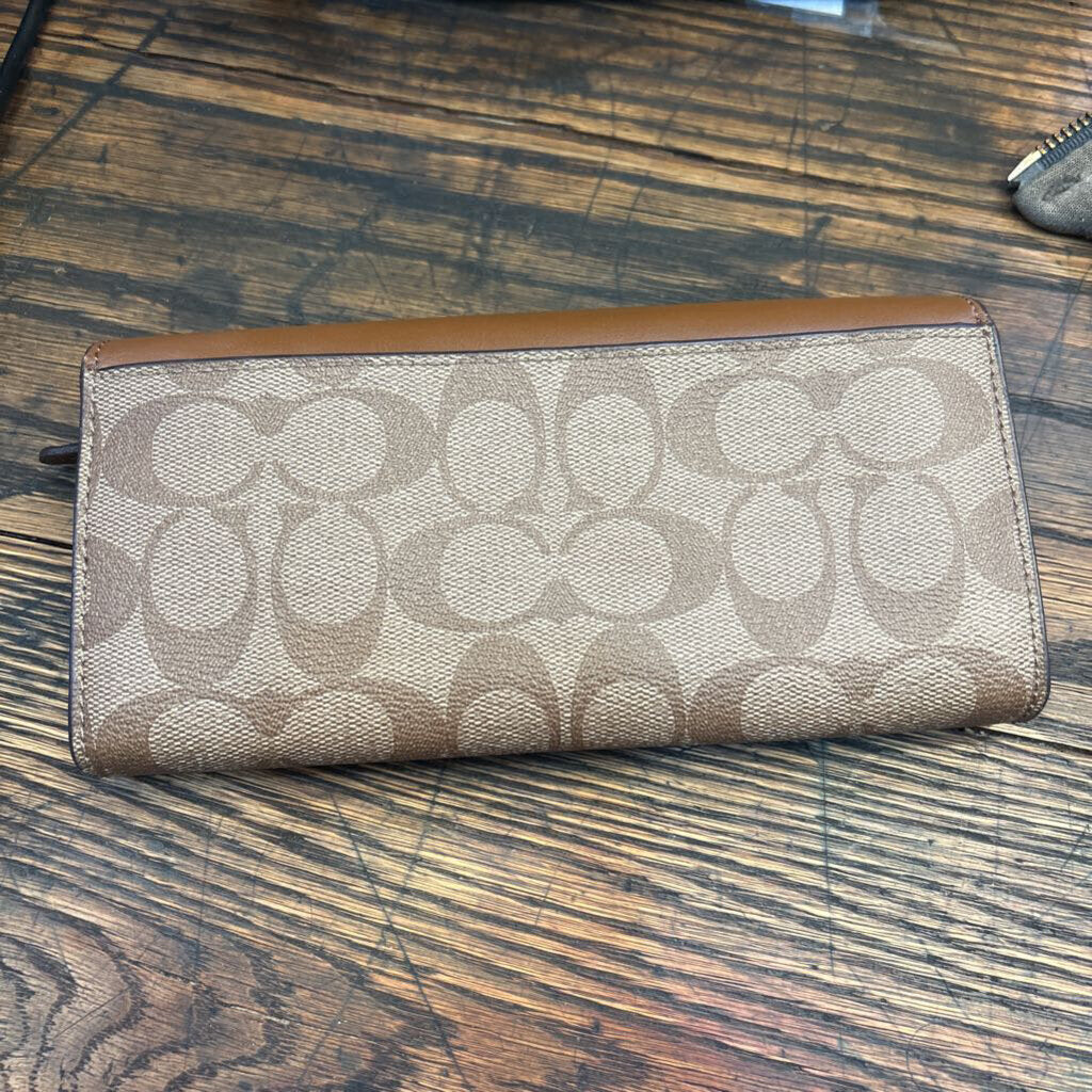 COACH CITY ZIP TOTE F58292 + LONG WALLET